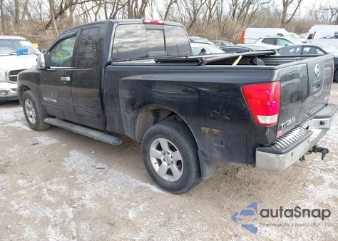 2007 Nissan Titan Le from USA, damaged, VIN 1N6BA06BX7N240844